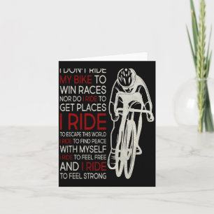 Ik Rijd Niet Met Mijn Fiets Om Wedstrijden Te Winn Kaart
