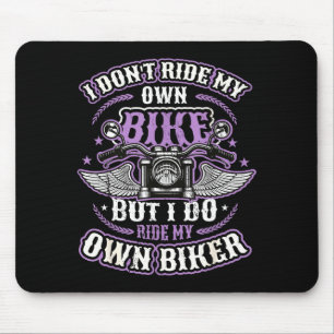 Ik Rijd Niet Op Mijn Eigen Fiets Maar Ik Rijd Wel  Muismat