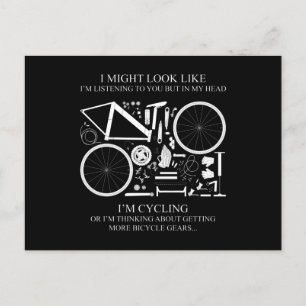 Ik Rijd Op De Fiets Of Ik Denk Aan Cadeaus Voor Wi Briefkaart