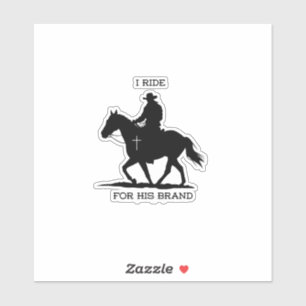Ik rijd op vinyl sticker