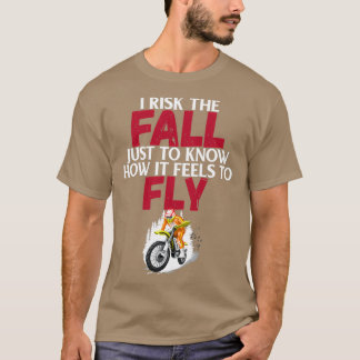 Ik riskeer de Herfst alleen om te weten hoe het vo T-shirt