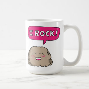 Ik Rock Mop Cute Rock Stomme Grappige Mok