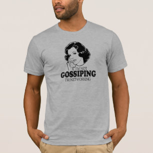 IK RODDEL NIET, IK NETWERK T-SHIRT