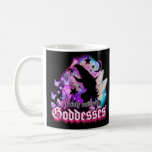Ik Rol Alleen Met Godinnen Hekserige Fee Kristal Koffiemok