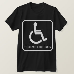 Ik rol met de Crips T-shirt