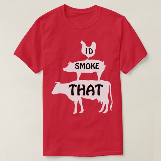 Ik rook dat wiet t-shirt (Design voorkant)