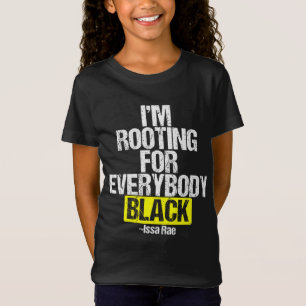 IK ROOTEER VOOR IEDEREEN ZWARTE BLACK Power T-shirt