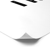 Ik Ruff je Funny Dog Pun Poster (Hoek)