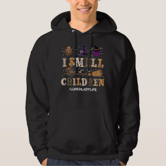 Ik Ruik Kinderen Grappig Lunch Dames Halloween T-s Hoodie