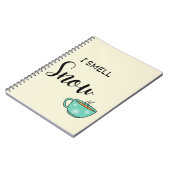 Ik ruik sneeuw notitieboek (Linkerzijde)