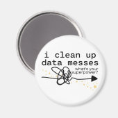 Ik ruim de puinhopen op magneet (Voorkant / Achterkant)