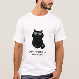 Ik run het huis - Lieve Kat T-shirt