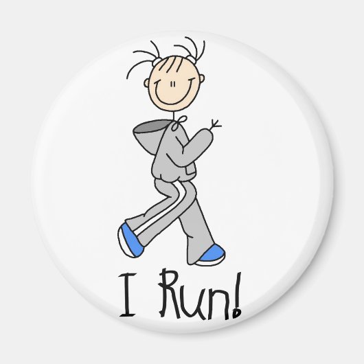 Ik run Magnet Magneet (Voorkant)