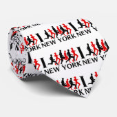 IK RUN NIEUW YORK STROPDAS (Opgerold)