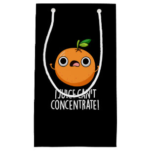 Ik sap kan niet concentreren Schattigee Oranje woo Klein Cadeauzakje