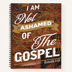 Ik schaam me niet voor het evangelie Romeinen 1: Notitieboek
