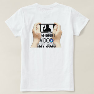 Ik schaar Video niet Pistolen T-Shirt