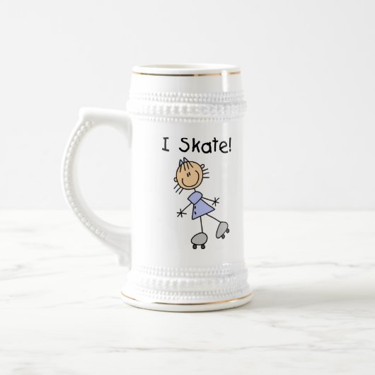 Ik schaats - de Schaatser van de Rol van het Bierpul (Links)