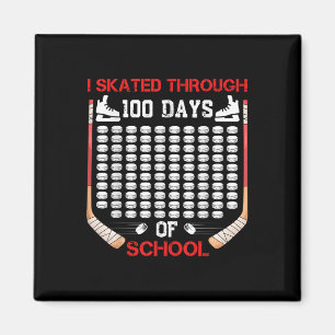 Ik schaatste door 100 dagen ijshockeyfan op school magneet