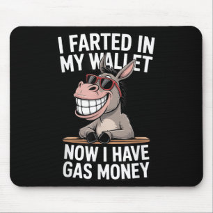 Ik scheef in mijn portemonnee nu heb ik gasgeld gr muismat