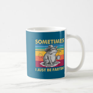 Ik Scheid Af en Toe Kikker Alleen Maar Ontketende Koffiemok