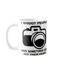 Ik Schiet Mensen Grappig Fotografie Fotograaf Mok