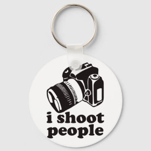 Ik schiet mensen neer! sleutelhanger
