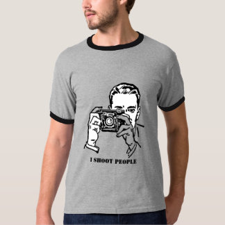 Ik schiet mensen neer t-shirt
