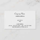 ik schiet mensen neer . visitekaartje (Achterkant)