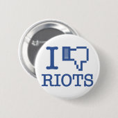 IK SCHIJF RIOTS RONDE BUTTON 5,7 CM (Voorkant /achterkant)