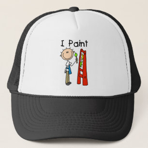 Ik schilder trucker pet