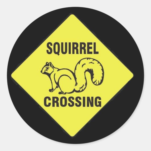 Ik schopte een eekhoorn stickers (Voorkant)