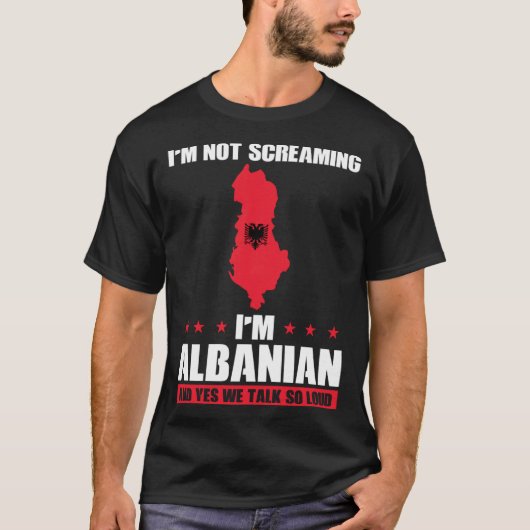 Ik schreeuw niet dat ik Albanees ben Pullover H (Voorkant)
