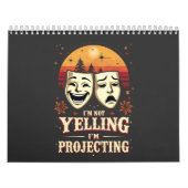 Ik schreeuw niet dat ik retrotheater projecteer kalender (Hoes)