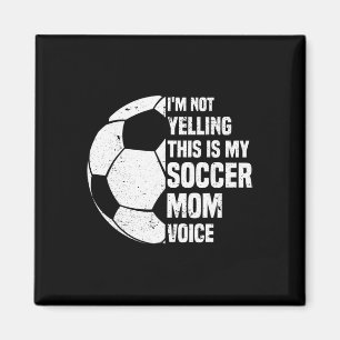 Ik Schreeuw Niet Dit Is Mijn Stem Als Voetbalmoede Magneet