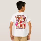Ik schreeuw u voor de gek. We schreeuwen allemaal  T-shirt (Achterkant volledig)