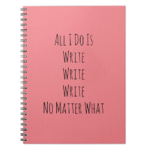 Ik schrijf alleen maar