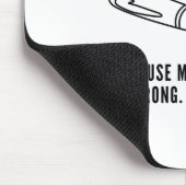 Ik schrijf omdat moord verkeerd is als mousepad muismat (Hoek)