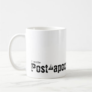Ik schrijf Post-apocalyptische Fictie Koffiemok