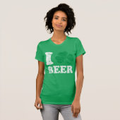 Ik Shamrock Beer Irish St Patricks Day T-shirt (Voorkant volledig)