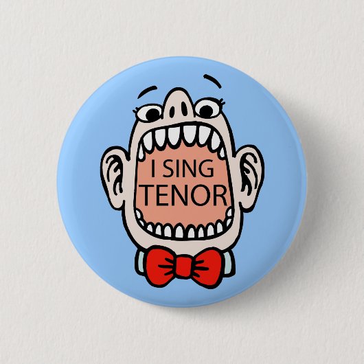 Ik Sing Tenor Button (Voorkant)