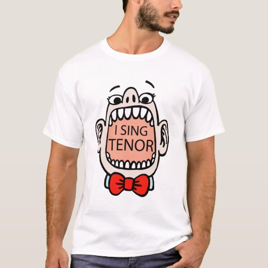 Ik Sing Tenor T-shirt (Voorkant)