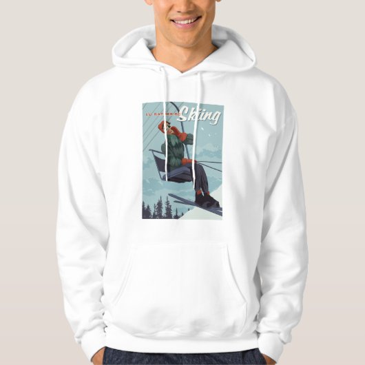 Ik skiet liever print hoodie (Voorkant)