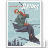 Ik skiet liever print sticker (Voorkant)