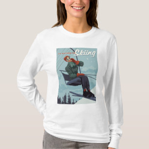 Ik skiet liever print t-shirt