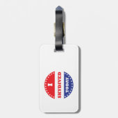 Ik Skydived Today Bagagelabel (Achterkant verticaal)