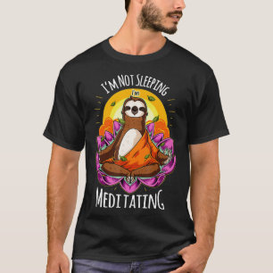 Ik slaap niet met mijn geheugen op de JA-sleuf T-shirt