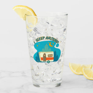 Ik slaap rond Camper van Camping Explorer Natuur Glas