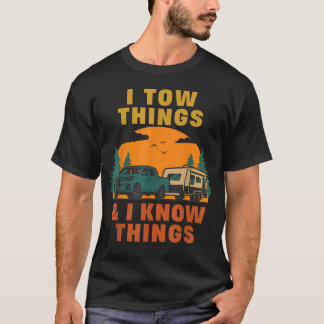 Ik Sleep Dingen en Ik Weet Dingen Vaderdag T-shirt