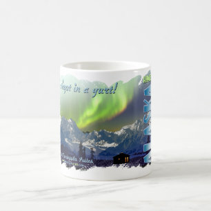 Ik slipte in een Yurt Koffiemok